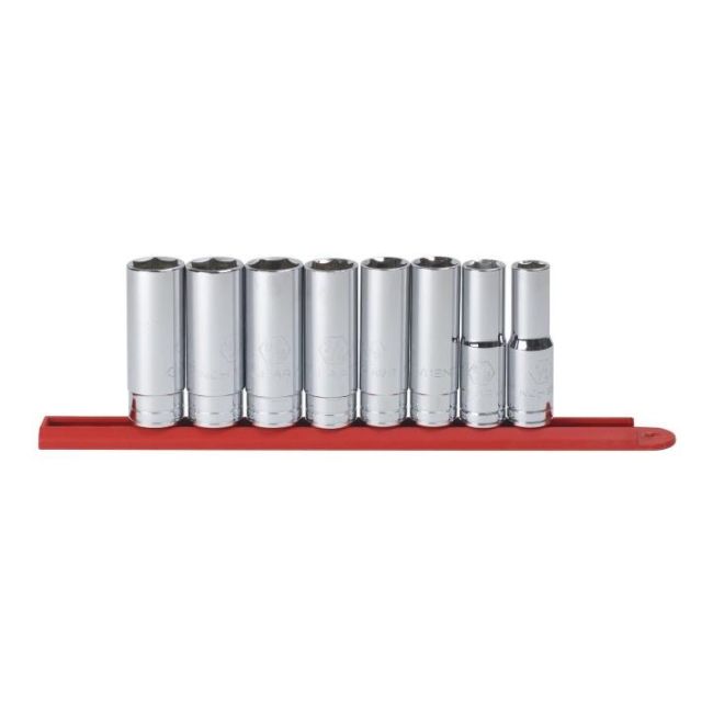 Gearwrench 8PC 1/2" DR SAE Deep Socket Set 80705