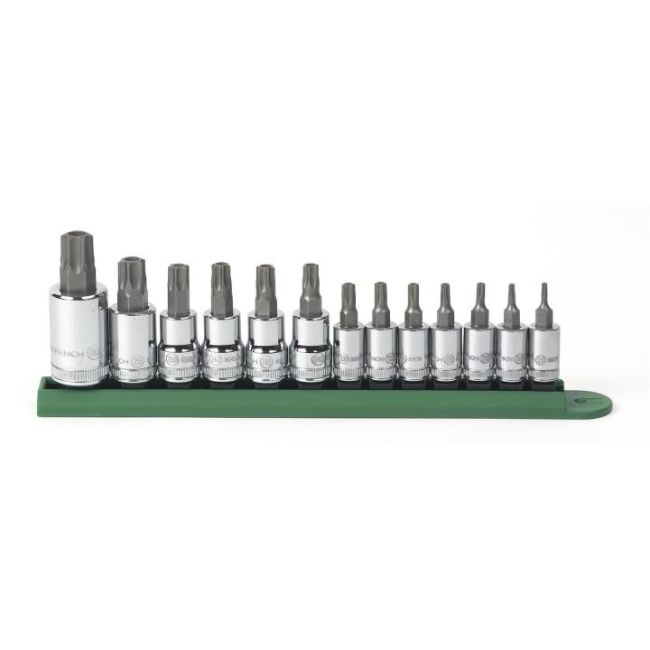 Gearwrench 13 Pc. Drive Tamper Proof Torx Bit Socket Set 80725