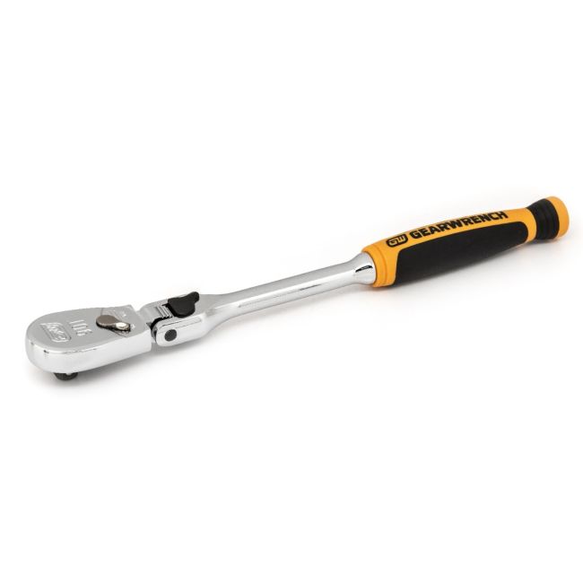 Gearwrench 1/4" DR 203MM Locking Flex Head Teardrop Ratchet 81016T