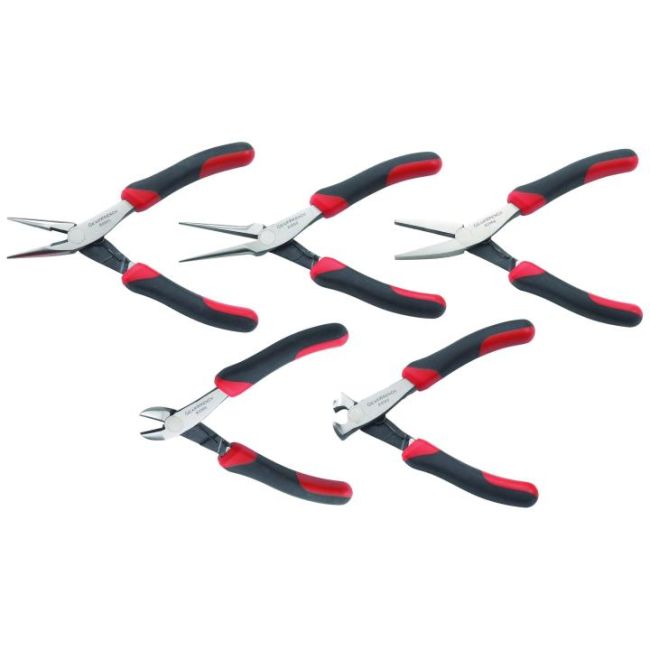 Gearwrench 5PC Mixed Mini Dual Material Plier Set 82100