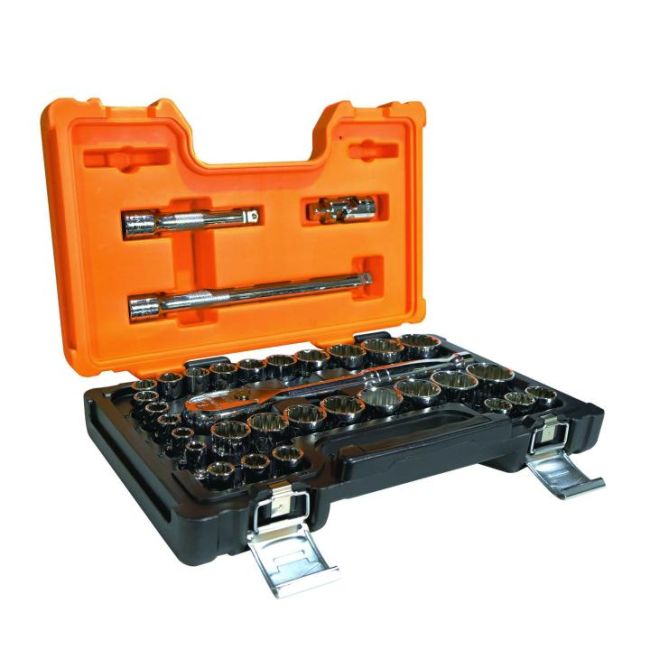 Gearwrench 35PC 1/2" DR Metric & SAE Socket Set 83065N