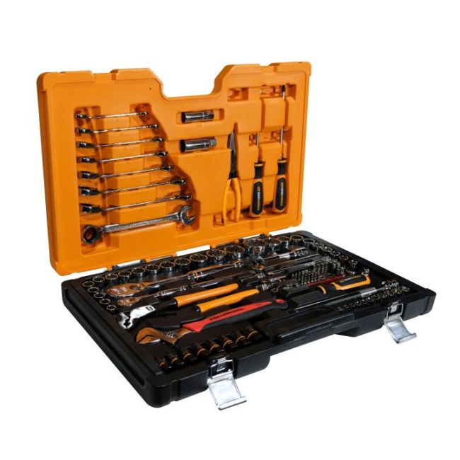 Gearwrench 107PC 1/4", 3/8" & 1/2" DR Metric & SAE Socket & Tool Set 83998