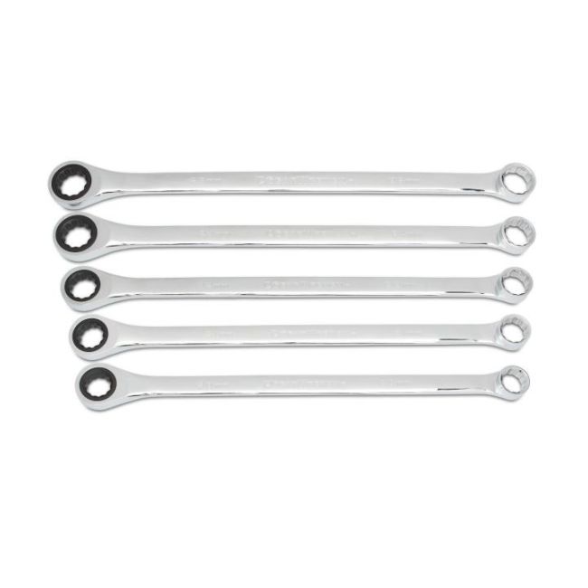 GearWrench Wrench Set Ratcheting 12 Piece 12Pt Double Box Add-On 85987