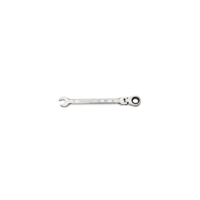 GearWrench Flex-Head Ratcheting Combination Wrench 90T 12MM 86712
