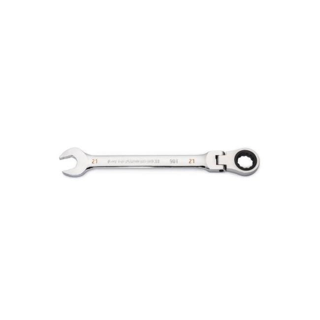 GearWrench Flex-Head Ratcheting Combination Wrench 90T 21MM 86721