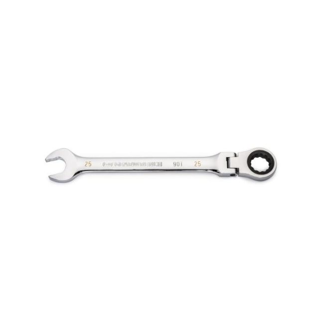 GearWrench Flex-Head Ratcheting Combination Wrench 90T 25MM 86725