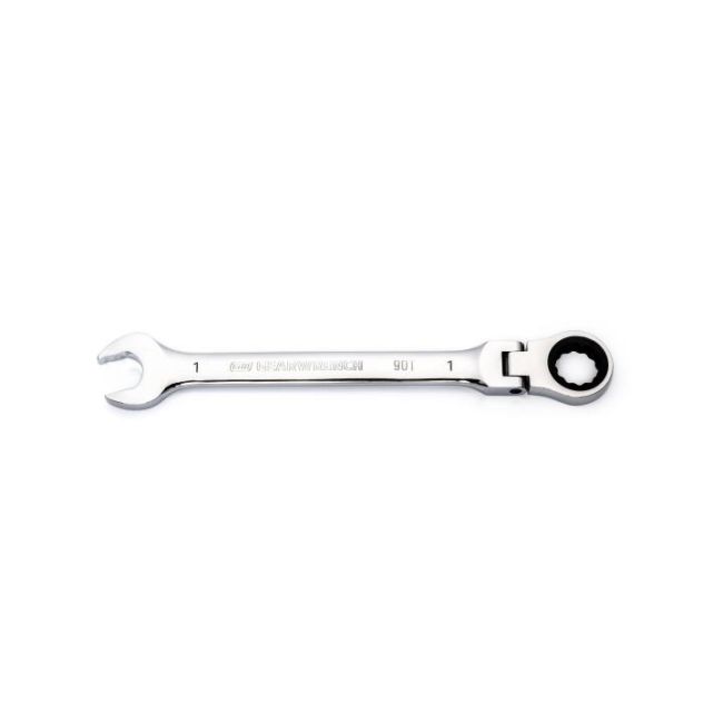 GearWrench Flex-Head Ratcheting Combination Wrench 90T 1" 86753