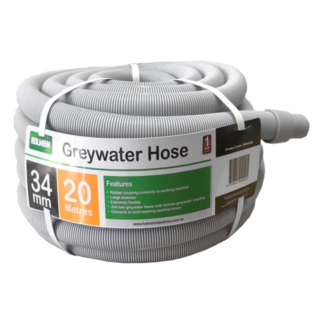Holman Greywater Diverter Hose 34mm x 20m GWH3420