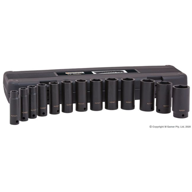 Geiger 1/2" Drive Metric Socket Set (13pc.) GX1312SSM