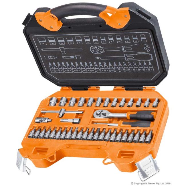 Geiger 1/4" Socket Set 40 Piece GXSS1440