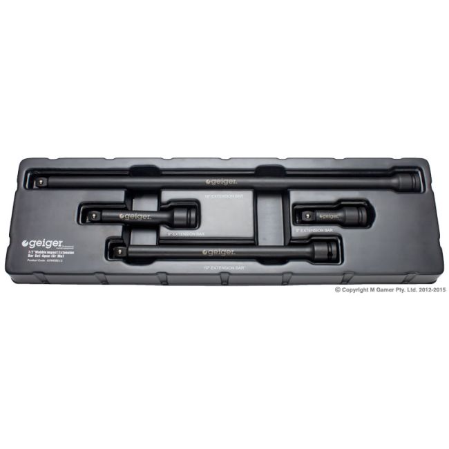 Geiger 1/2" Wobble Extension Bar Set (4pc.) GXWEBS12