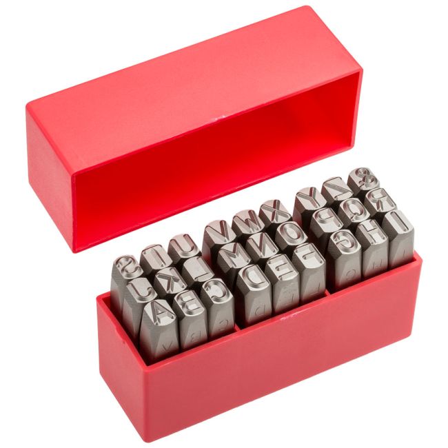 Geiger 10mm Letter Stamps GYC601-10