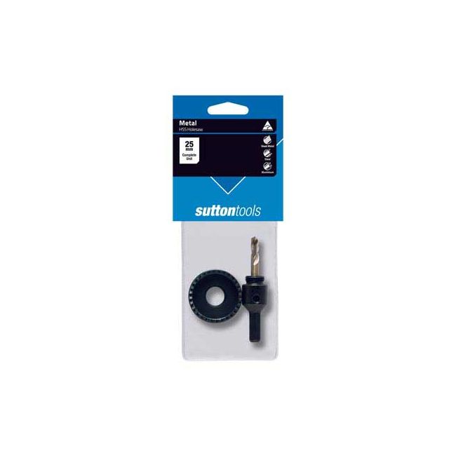 Sutton Holesaw HSS & Arbor 25MM H1010250