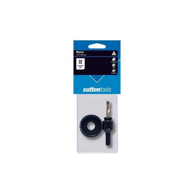 Sutton Holesaw HSS & Arbor 32MM H1010320