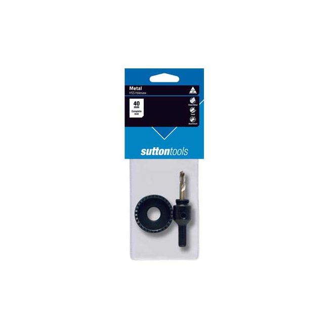 Sutton Holesaw HSS & Arbor 40MM H1010400