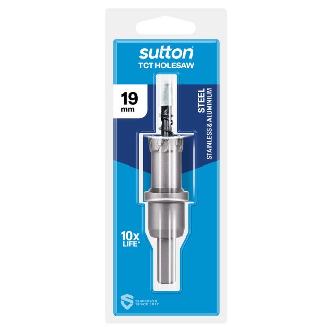 Sutton TCT Metal Holesaw W/Arbor 19X25 H1170190