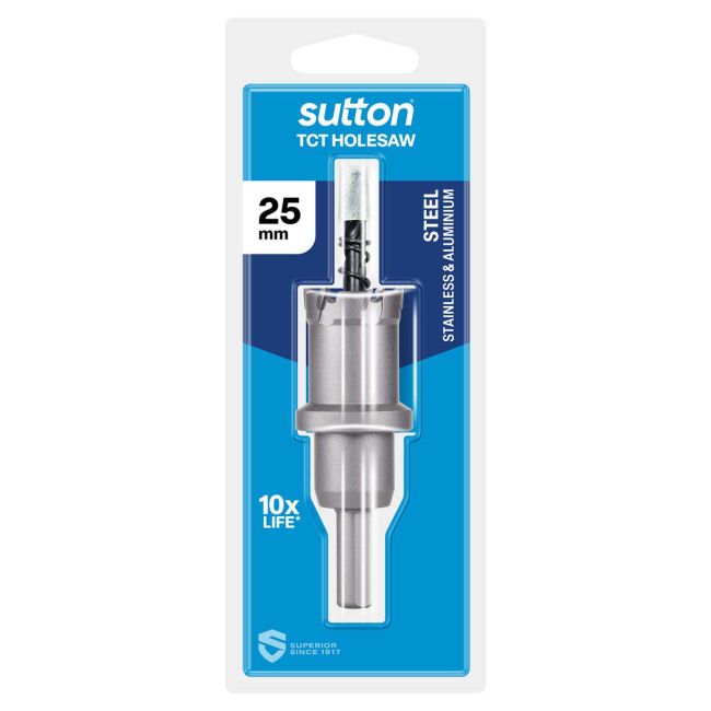 Sutton TCT Metal Holesaw W/Arbor 25X25 H1170250