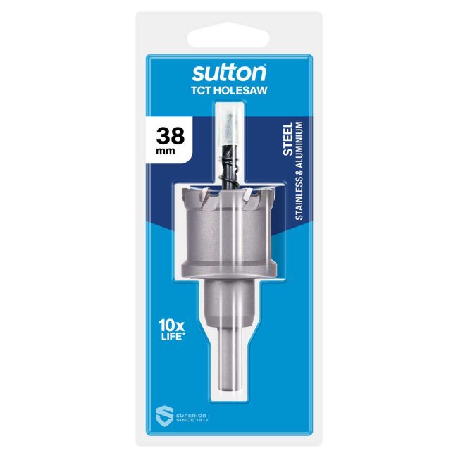 Sutton TCT Metal Holesaw W/Arbor 38X25 H1170380