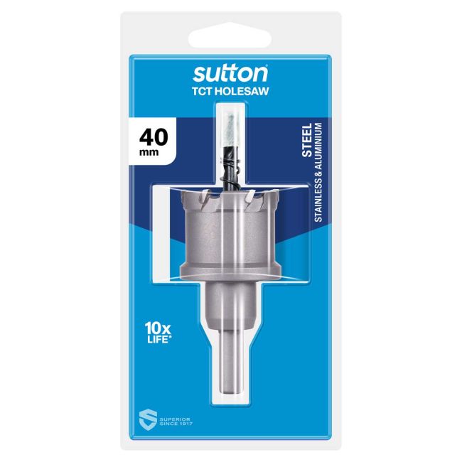 Sutton TCT Metal Holesaw W/Arbor 40X25 H1170400