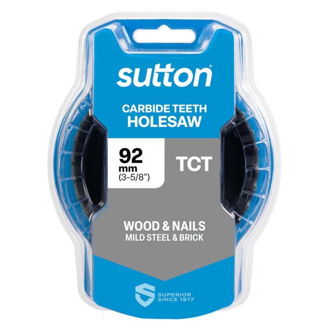 Sutton 92MM (3-5/8") Carbide Tipped Holesaw H1280920