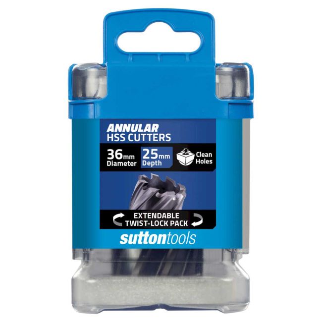 Sutton Annular Cutter HSS TiALN 36x25MM H1800360