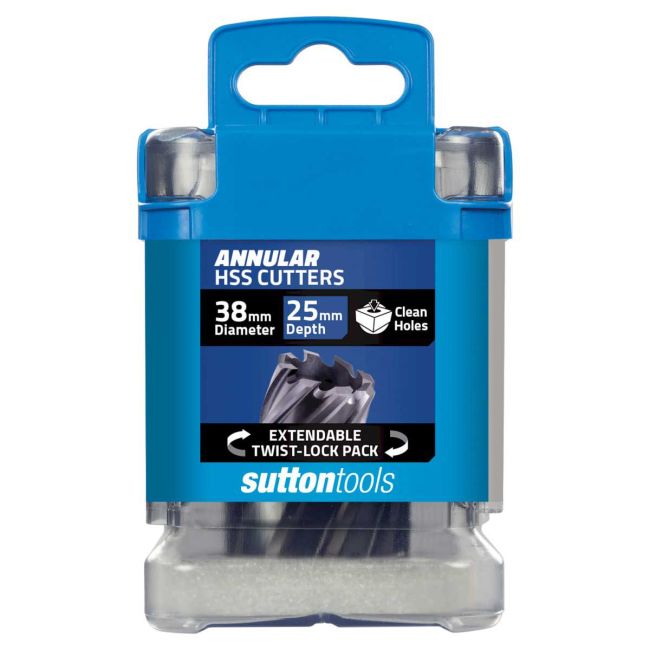 Sutton Annular Cutter HSS TiALN 38x25MM H1800380