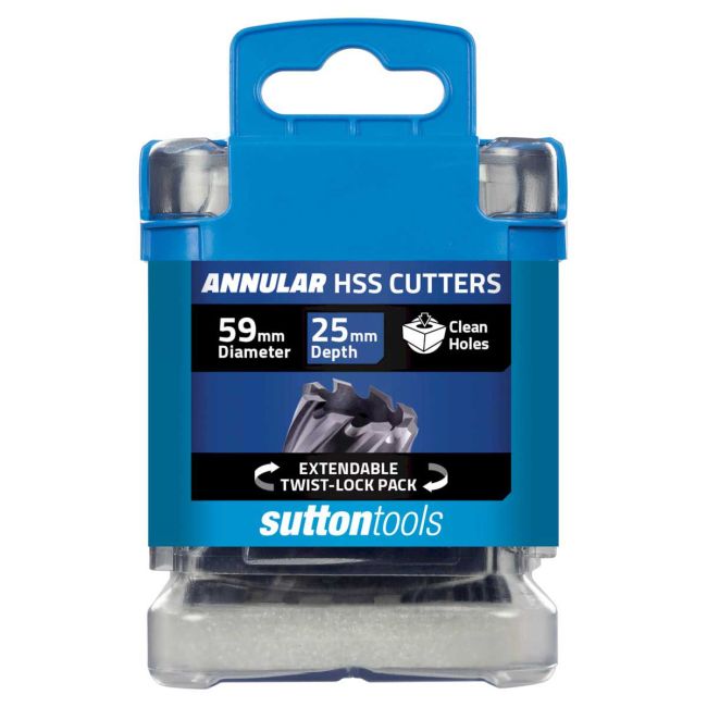 Sutton Annular Cutter HSS TiALN 59x25MM H1800590