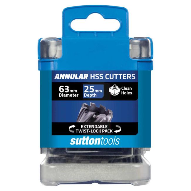 Sutton Annular Cutter HSS TiALN 63x25MM H1800630