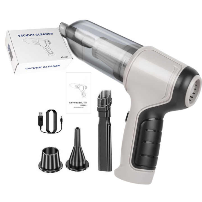 3 in 1 Handheld Cordless Rechargeable Portable Vacuum Cleaner PVC