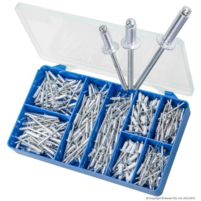 Torres DIN 7337 Aluminum Pop Rivets HAK15