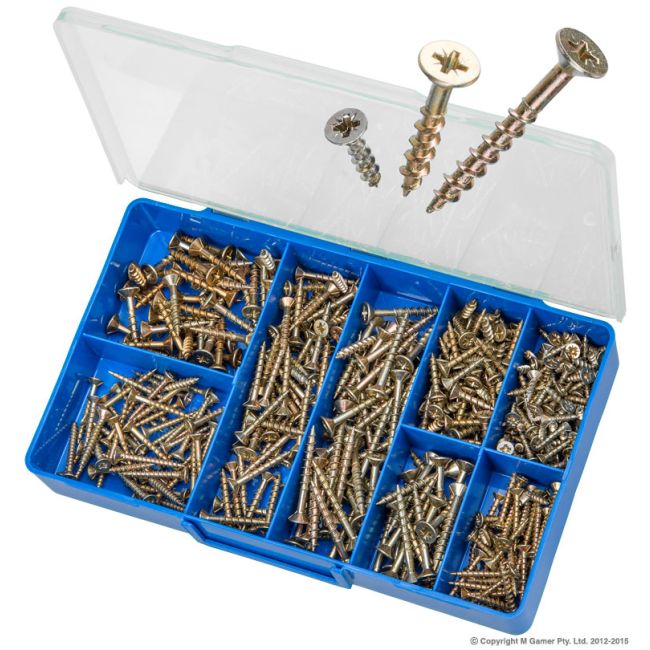 Torres Countersunk Pozidriv Chipboard Screws HAK22