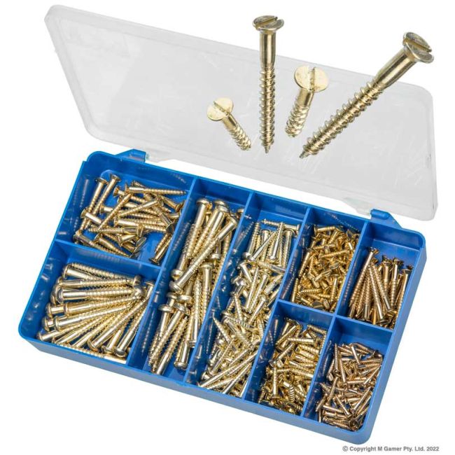 Torres Brass Plated Wood Screws HAK31