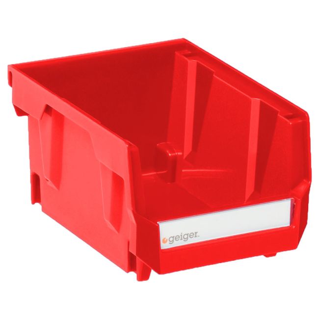 Geiger Small Short HB Series Bin - Red  HB210R