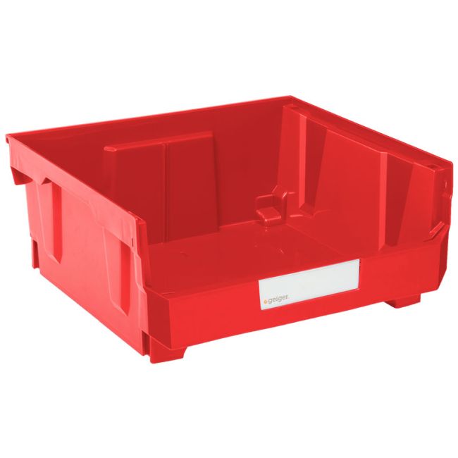 Geiger Large HB Series Duplex Bin - Red HB250R