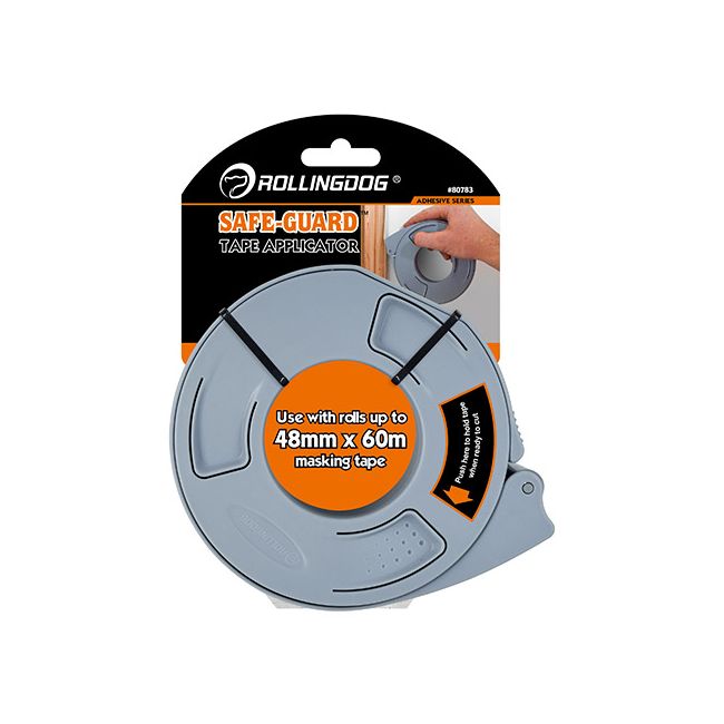 RollingDog 60m x 48mm Tape Applicator with Sharp Cutting Edge HCS-RD80783
