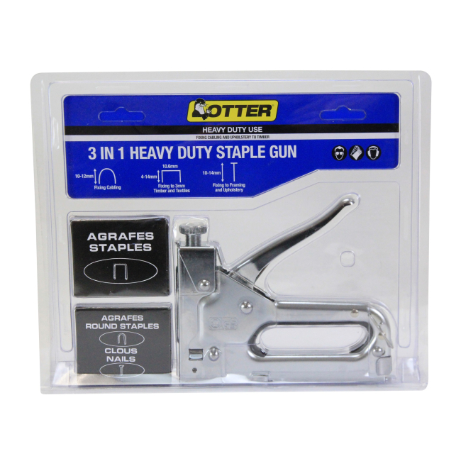 Otter 1.2x6-14MM Heavy Duty U Staple Gun HDSGUM1