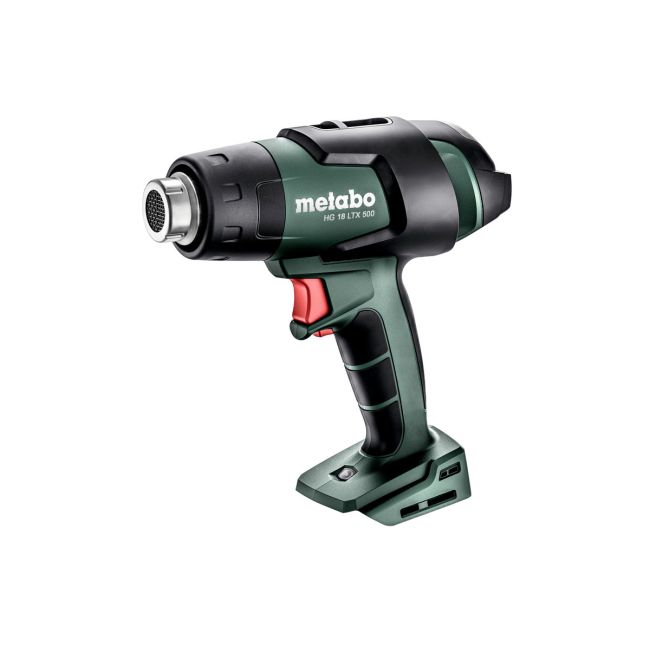 Metabo Cordless Hot Air Gun Two Heat Temperature Levels HG 18 LTX 500 610502850