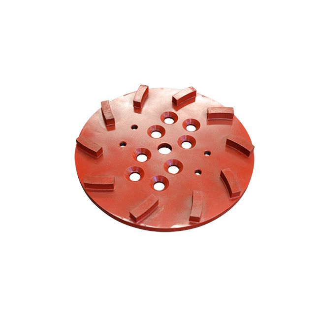 Masterfinish 250mm 10 SEG Grinding Plate To Suit MF-CUB HGH10