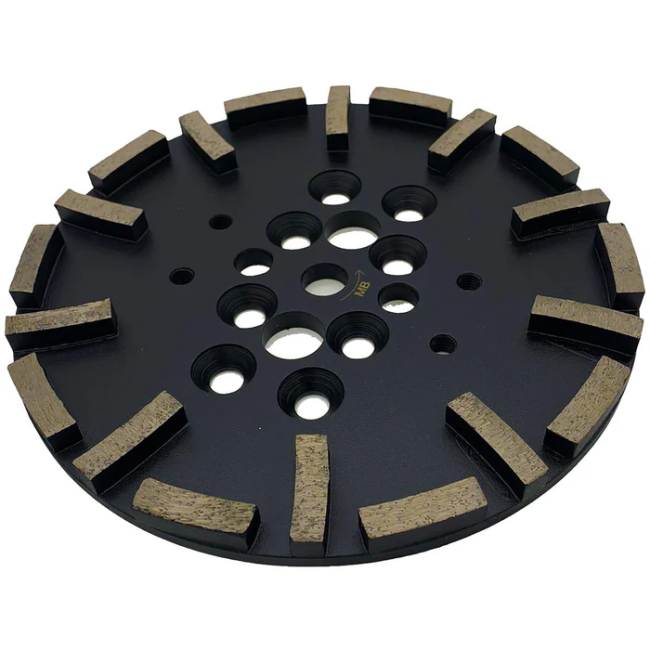 Masterfinish 250mm 20 Seg Grinding Plate To Suit MF-CUB HGH20
