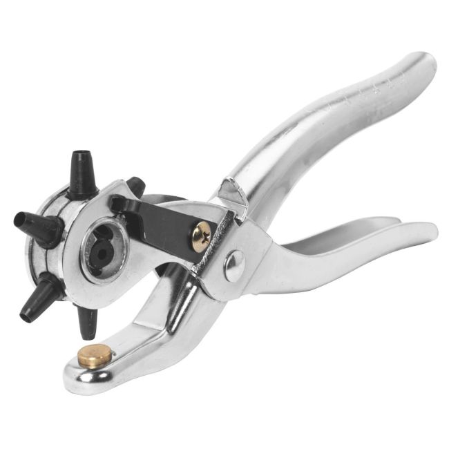 INGCO HTM-HLHP01 Leather Hole Punch 2.5-5.0mm Self-Opening Rotating Head HTM-HLHP01
