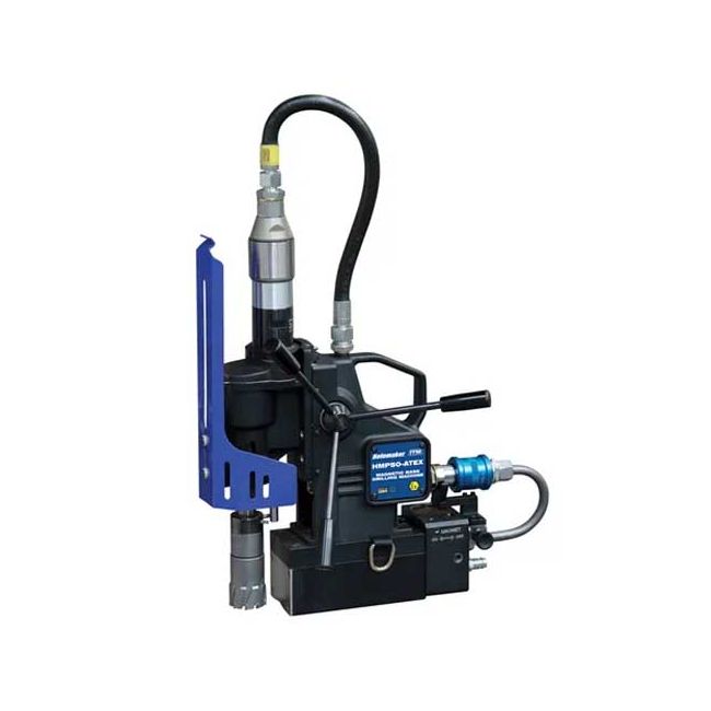 Holemaker Air 50 ATEX 50mm Pneumatic Magnetic Base Drill HMP50-ATEX