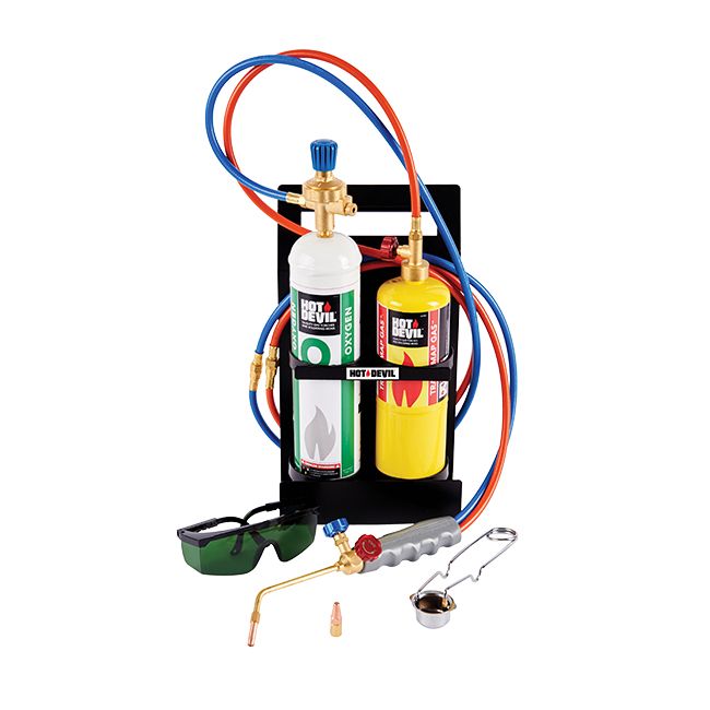 Hot Devil Brazing Torch Kit HDBTK