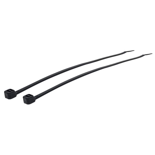 Cable Ties 200x3.2mm Black Plastic 500 Piece HP1213