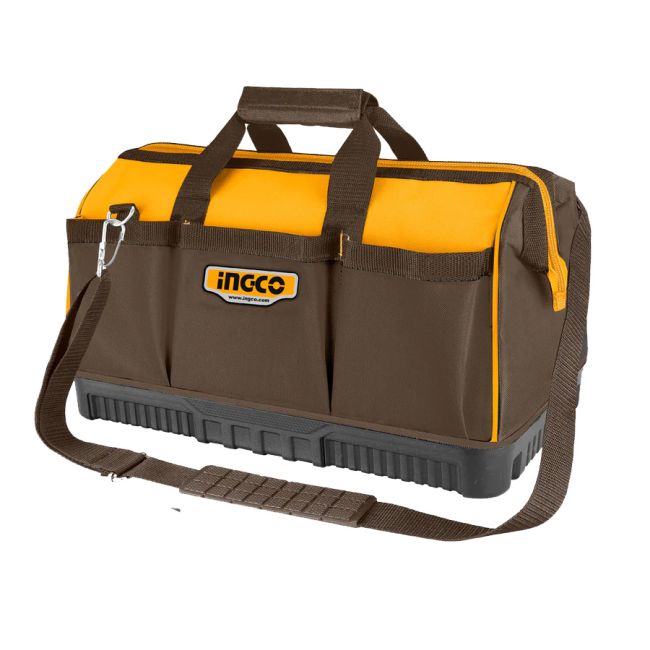 Ingco 400mm Tool Bag W/Reinforced Base HTM-HTBG08