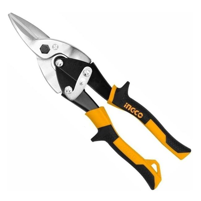 INGCO HTM-HTSN0110S Aviation Snips Straight 10"/250mm Metal Cutter Shears HTM-HTSN0110S