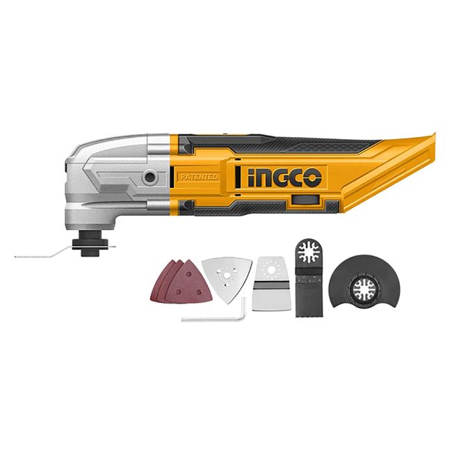 INGCO HTP-CMLI2001 Cordless Multi-Tool 20v Li-Ion 5000-20000r/min TOOL ONLY HTP-CMLI2001