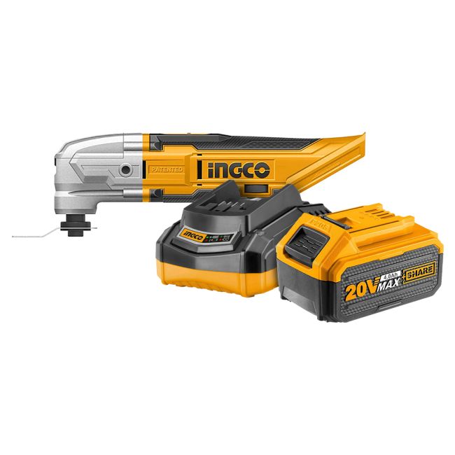 INGCO HTP-CMLI2001 Cordless Multi-Tool Combo 20v Li-Ion 5000-20000r/min HTP-CMLI2001