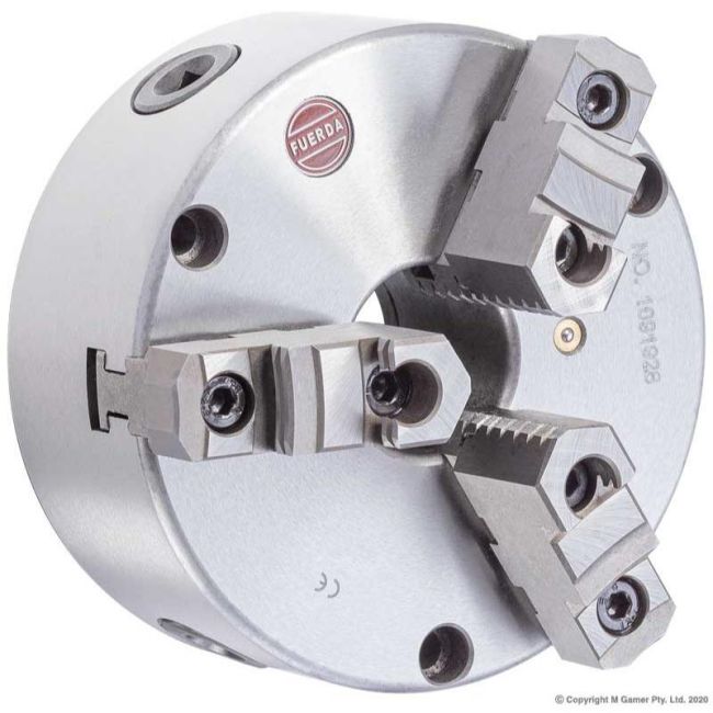 Fuerda 160mm 3 Jaw Self Centering Lathe Chuck K11-160AF