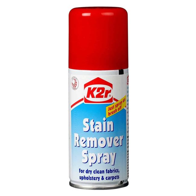 K2R 150g Stain Remover Spray For Clothes Fabrics Upholstery & Carpets K2R