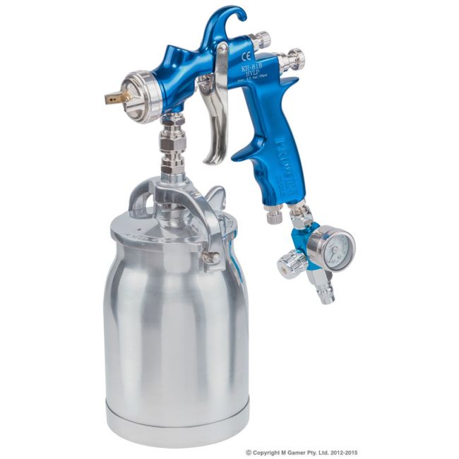 Prowin Tools 1.8mm KH818 Suction Feed HVLP Spray Gun KH818S18